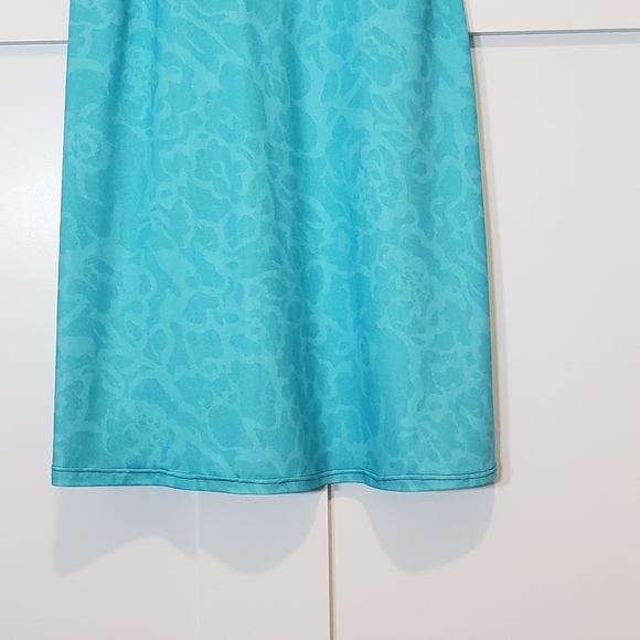 Columbia Dress Size Small Omni-Freeze Advanced Cooling Aqua Racerback Stretch - Picture 11 of 11